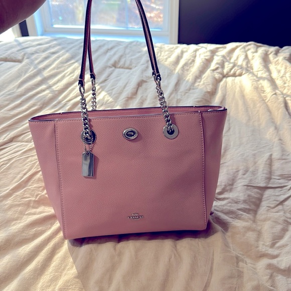 Coach Handbags - Pink coach tote bag